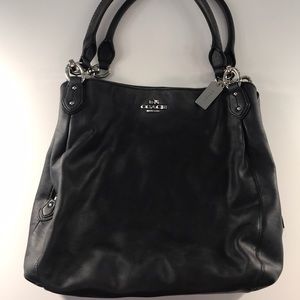 Black Coach Satchel & Wrislet